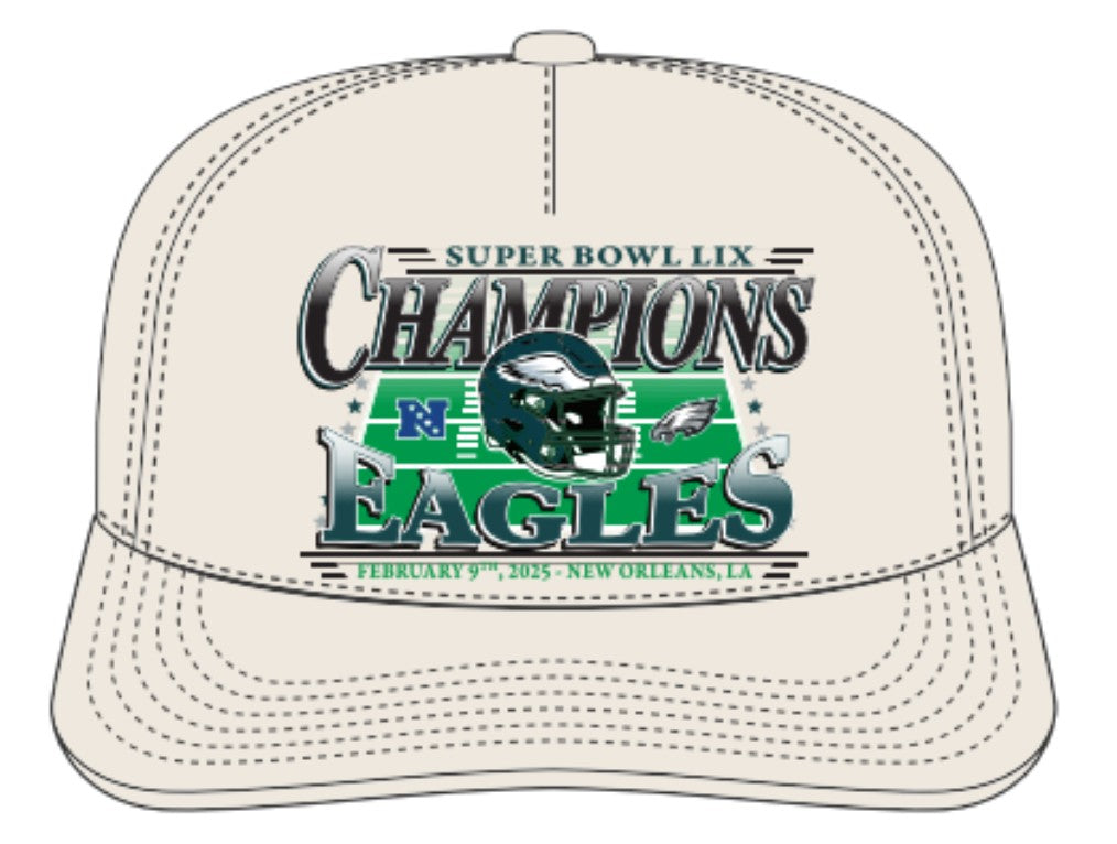 Philadelphia Eagles Super Bowl LIX Champions Hitch Hat