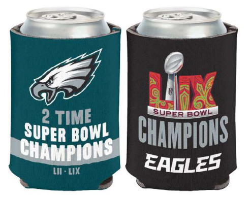 Philadelphia Eagles Super Bowl Champions Can Koozie