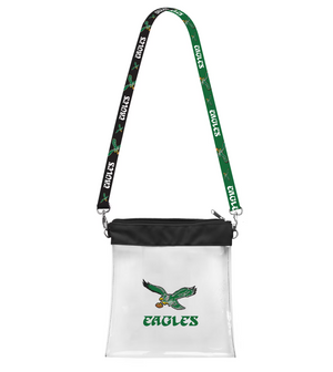 Philadelphia Eagles Throwback Clear Stadium-Safe Bag