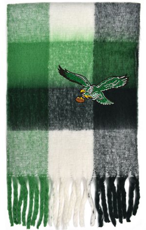 Philadelphia Eagles Retro Super Soft Plush Scarf