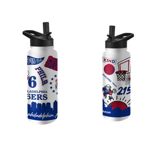 Philadelphia 76ers 34oz. Quencher Water Bottle