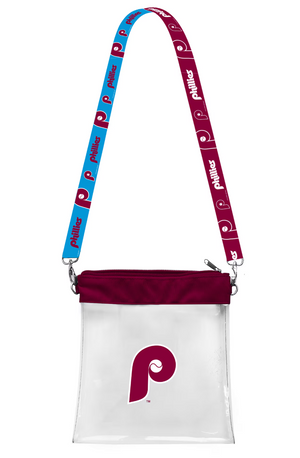 Philadelphia Phillies Throwback Clear Stadium-Safe Bag