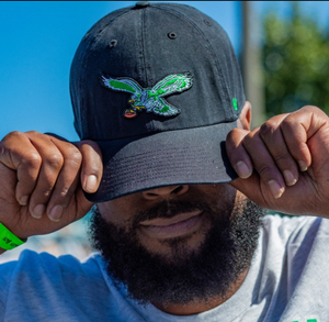 Philadelphia Eagles Go Birds Black Clean Up Hat