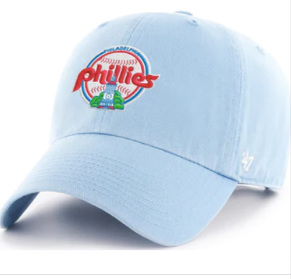 Philadelphia Phillies Cooperstown Columbia Youth Clean Up Hat