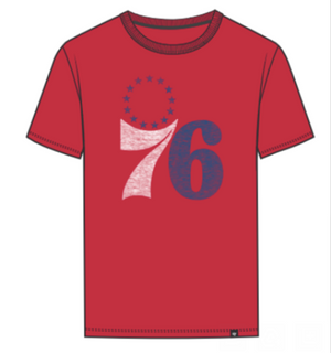 Philadelphia 76ers Jetty Red Premier Franklin men's tee