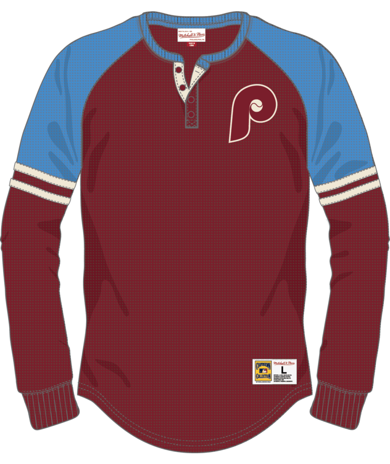 Philadelphia Phillies Thermal Henley