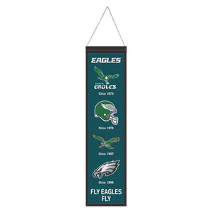 Philadelphia Eagles Fly Eagles Fly Slate Grey hooded sweatshirt - Shibe  Vintage Sports