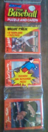 Donruss 1990 Baseball Card & Puzzle Pack - $9.99