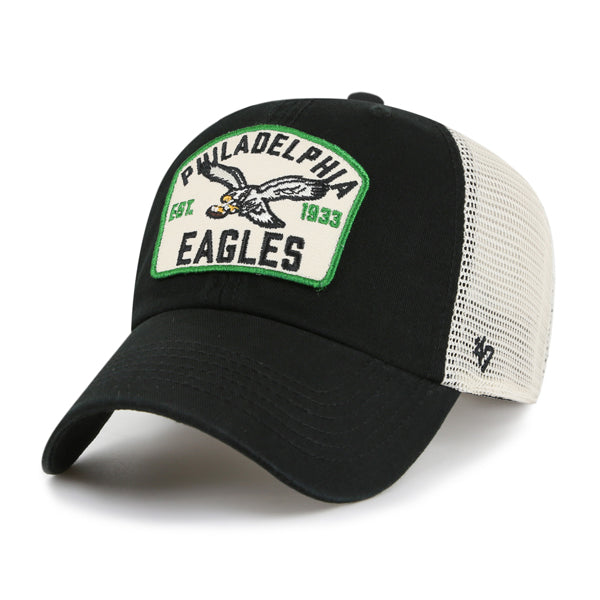 Philadelphia Eagles Historic Black McCall Clean Up hat