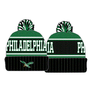 Philadelphia Eagles Youth Retro Highlight Cuffed Knit