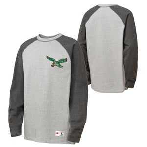 Philadelphia Eagles Youth Legacy Collection Premium Long Sleeve Tee