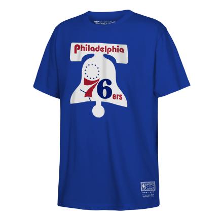 Philadelphia 76ers Youth Retro Logo SS Tee