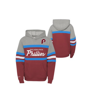 Philadelphia Phillies Stitches Youth Team Logo Jersey - Red