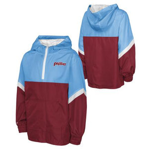 Philadelphia Phillies Youth Lightweight Anorak Jacket