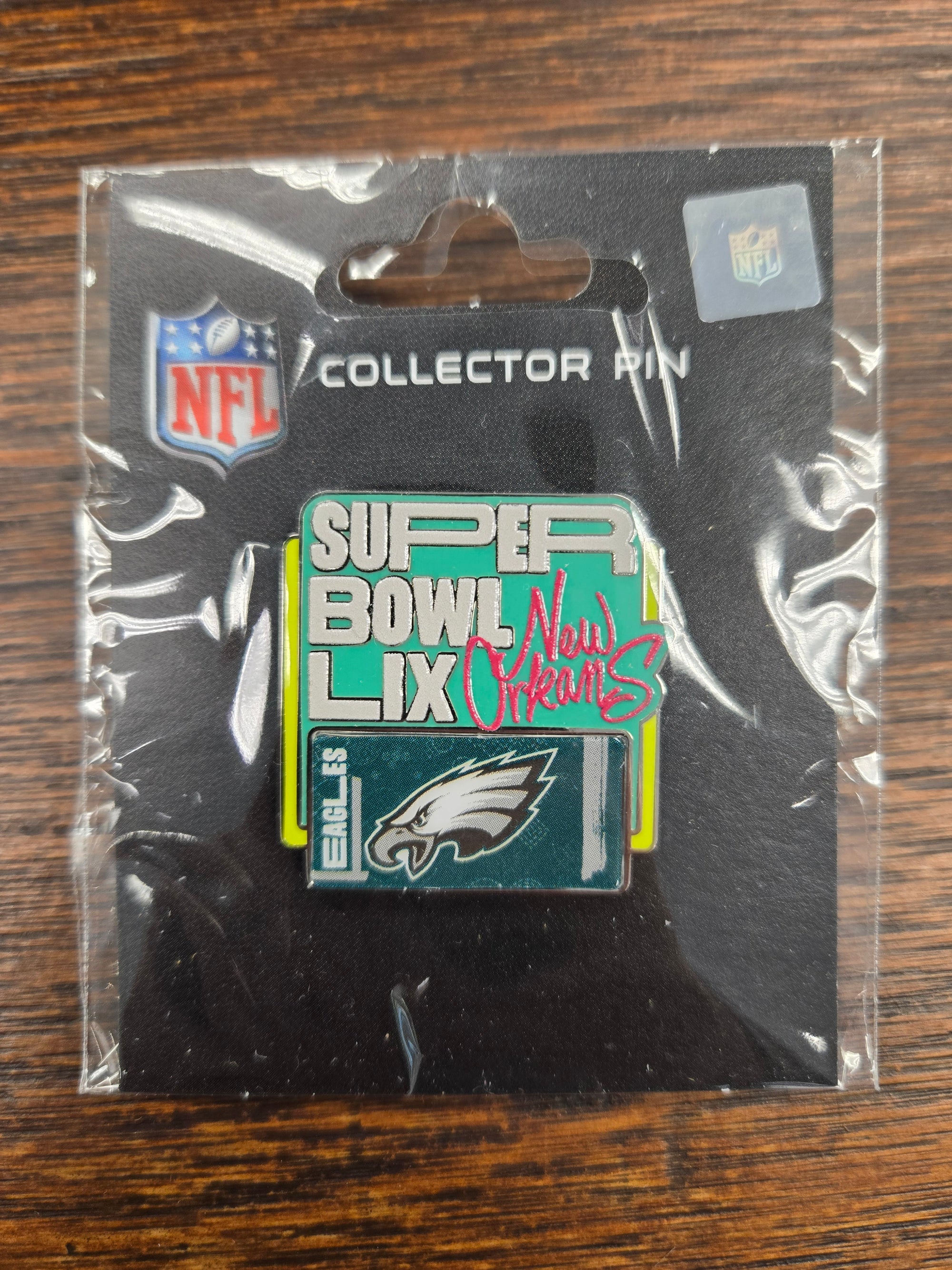 Philadelphia Eagles Super Bowl LIX Pin