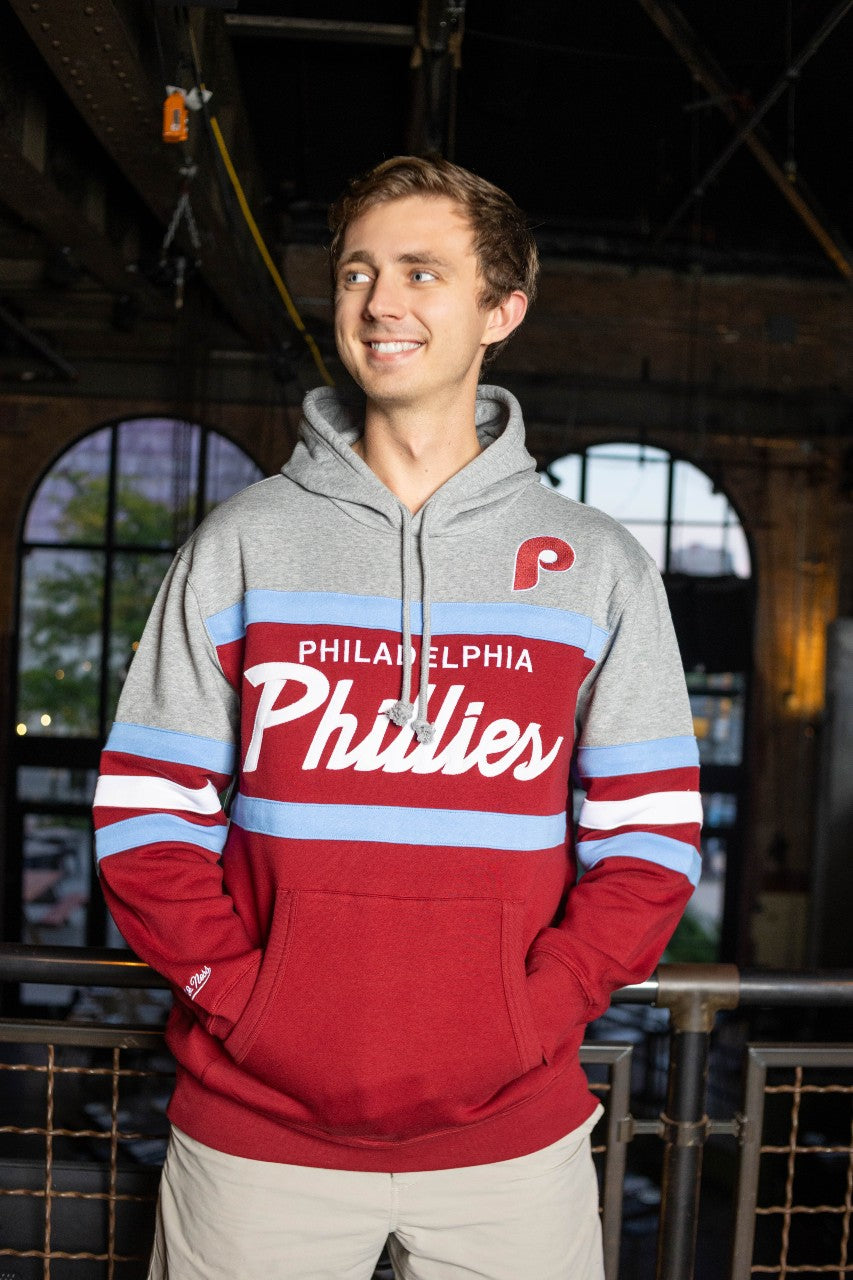 Philadelphia Phillies Men's Head Coach Hooded Sweatshirt