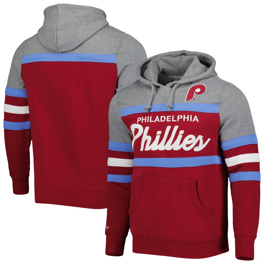 Philadelphia Phillies Men's Head Coach Hooded Sweatshirt