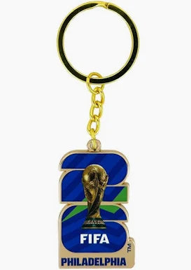 FIFA 2026 World Cup Trophy Philadelphia keychain