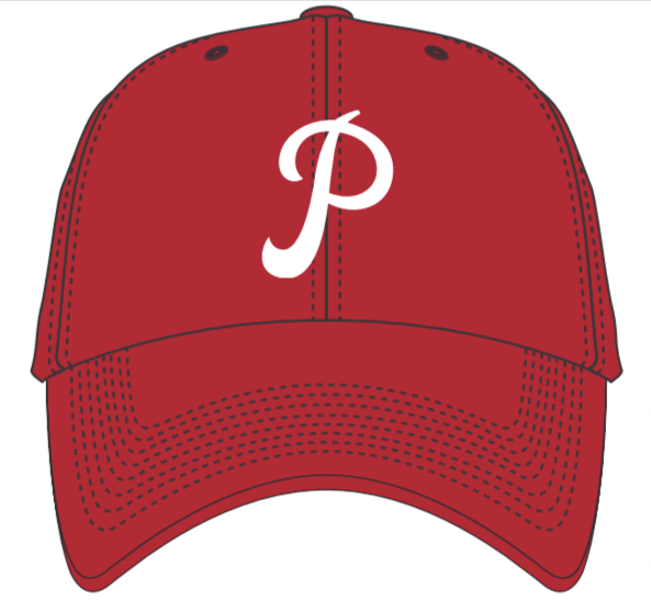 Philadelphia Phillies 1950s Red Hat with National League Patch - Main Image