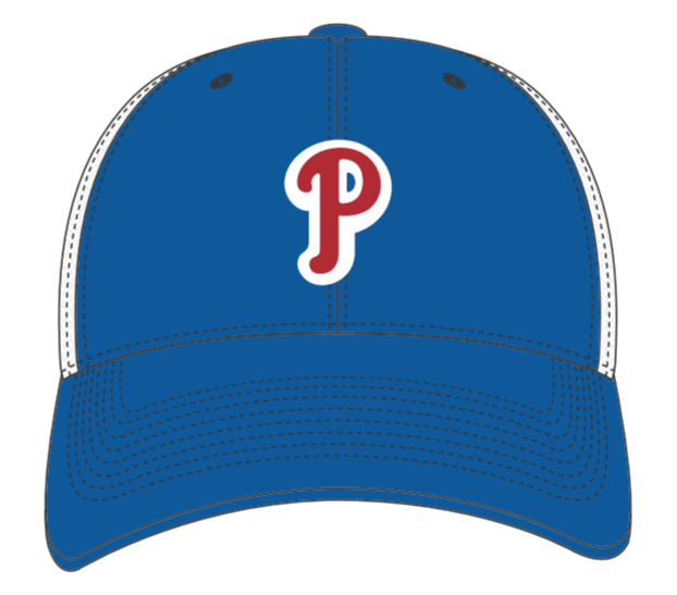 Philadelphia Phillies Cooperstown 1946 Royal Trucker Hat