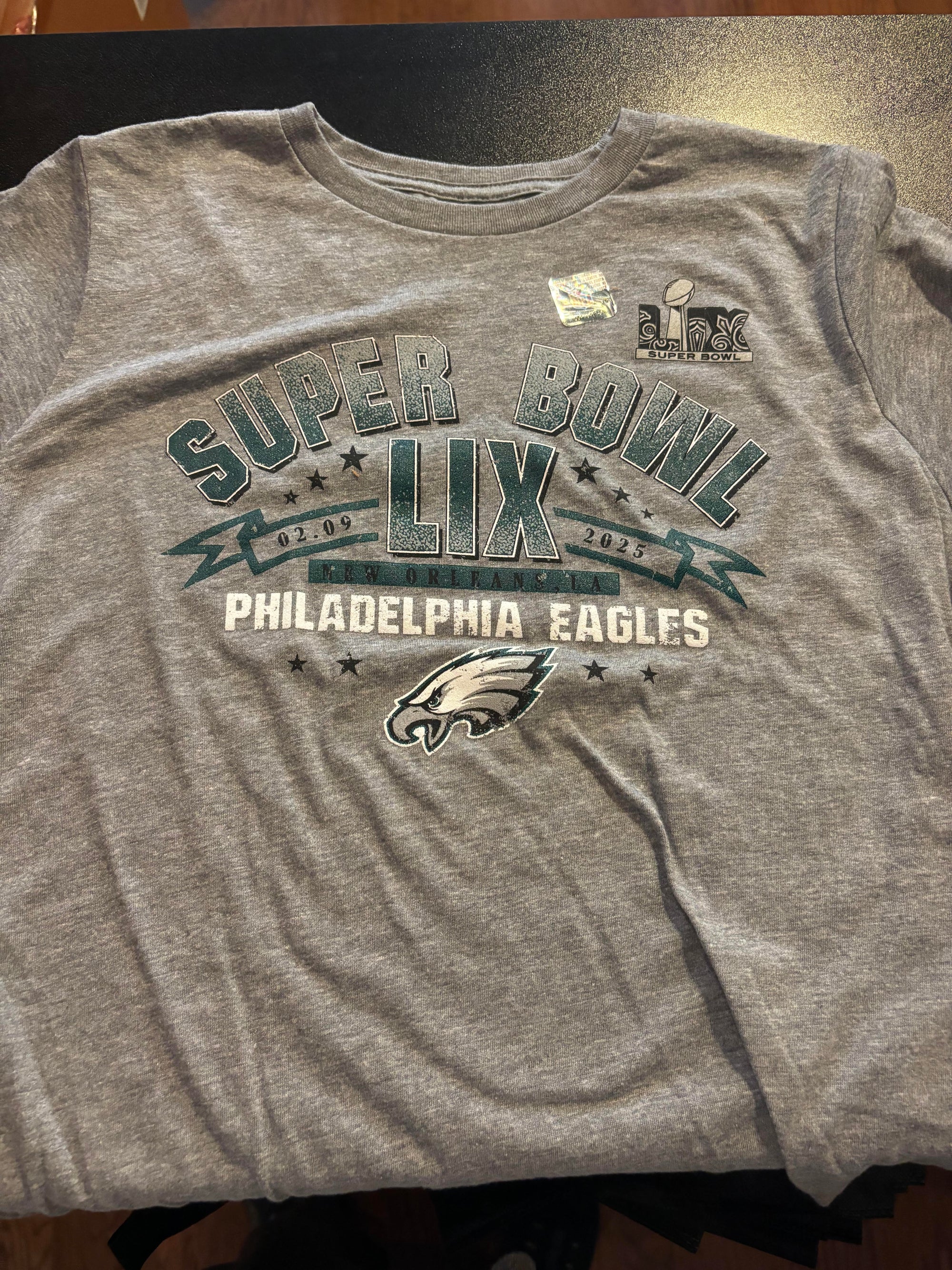 Philadelphia Eagles Youth Super Bowl 59 Tee