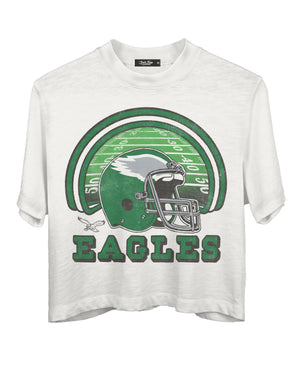 Philadelphia Eagles Women's Game Time Crop Tee
