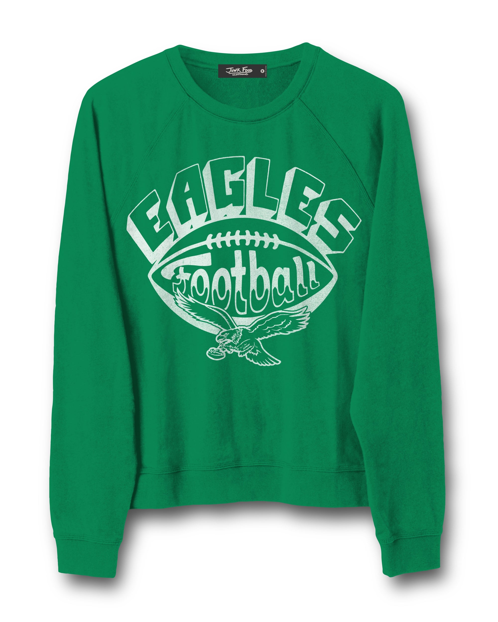 Philadelphia Eagles Women's Football Raglan Crew