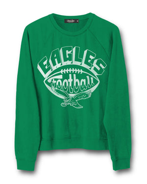 Philadelphia Eagles Women's Football Raglan Crew