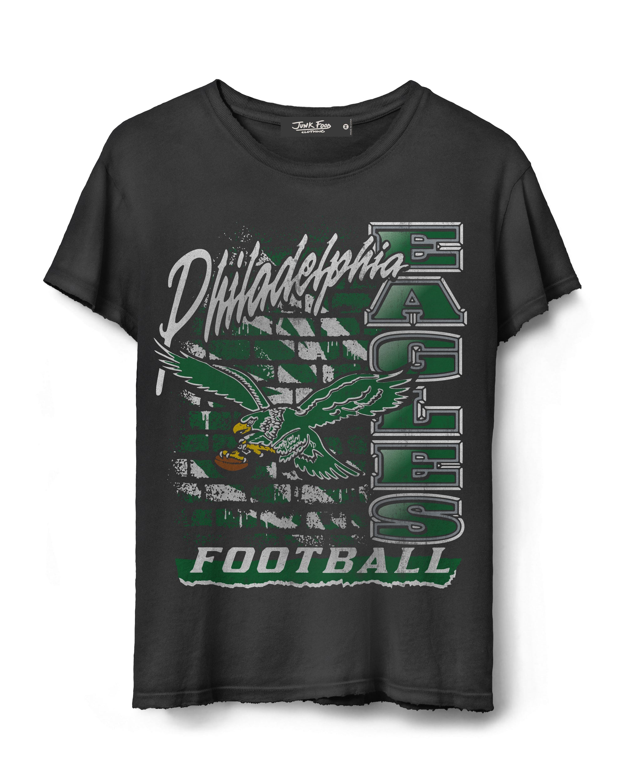 Philadelphia Eagles Women's Brick Vintage Tee