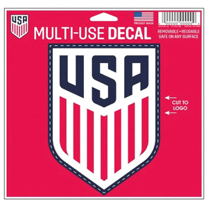 Team USA soccer single multi-use decal
