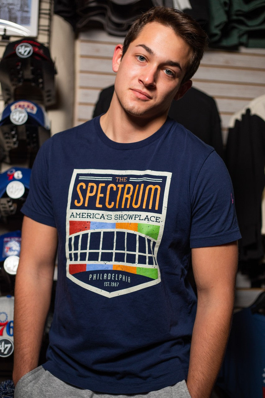 Philadelphia Spectrum Navy Blue t-shirt