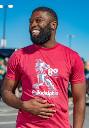 Philadelphia Phillies Men's 500 Level Bryce Harper Philadelphia Red T-Shirt