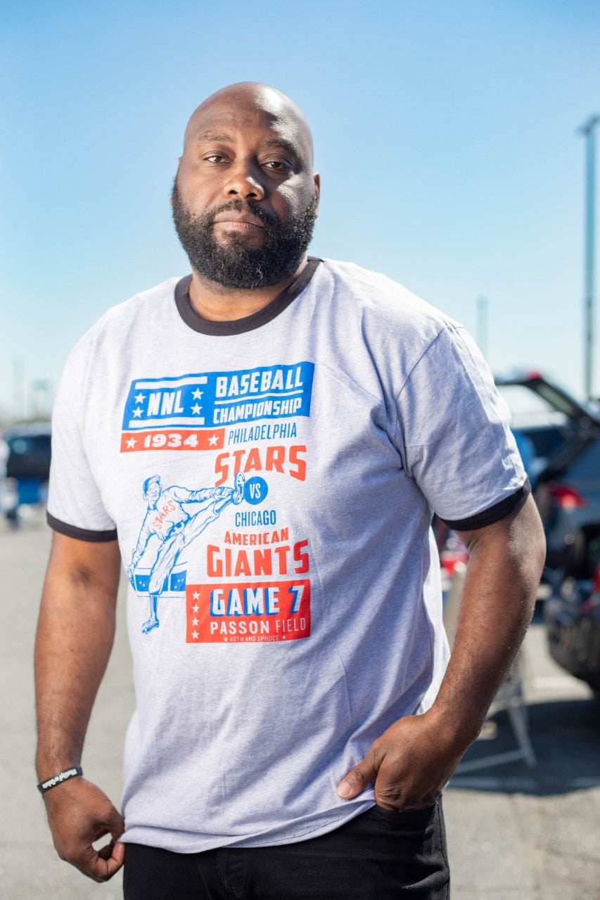 Shibe Vintage Sports Veterans Stadium Come Out Fightin' T-Shirt - Men's