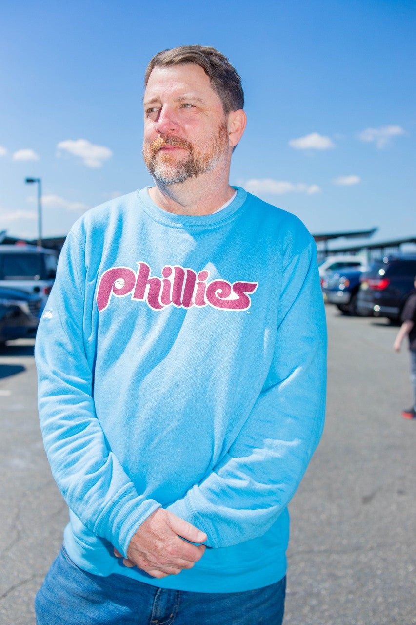 Phillies Powder Blue Hoodie Sweatshirt Tshirt All Over Printed Tie