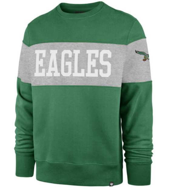 Green 2024 eagles sweatshirt