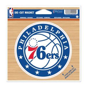 Philadelphia 76ers 4.5" Logo Magnet