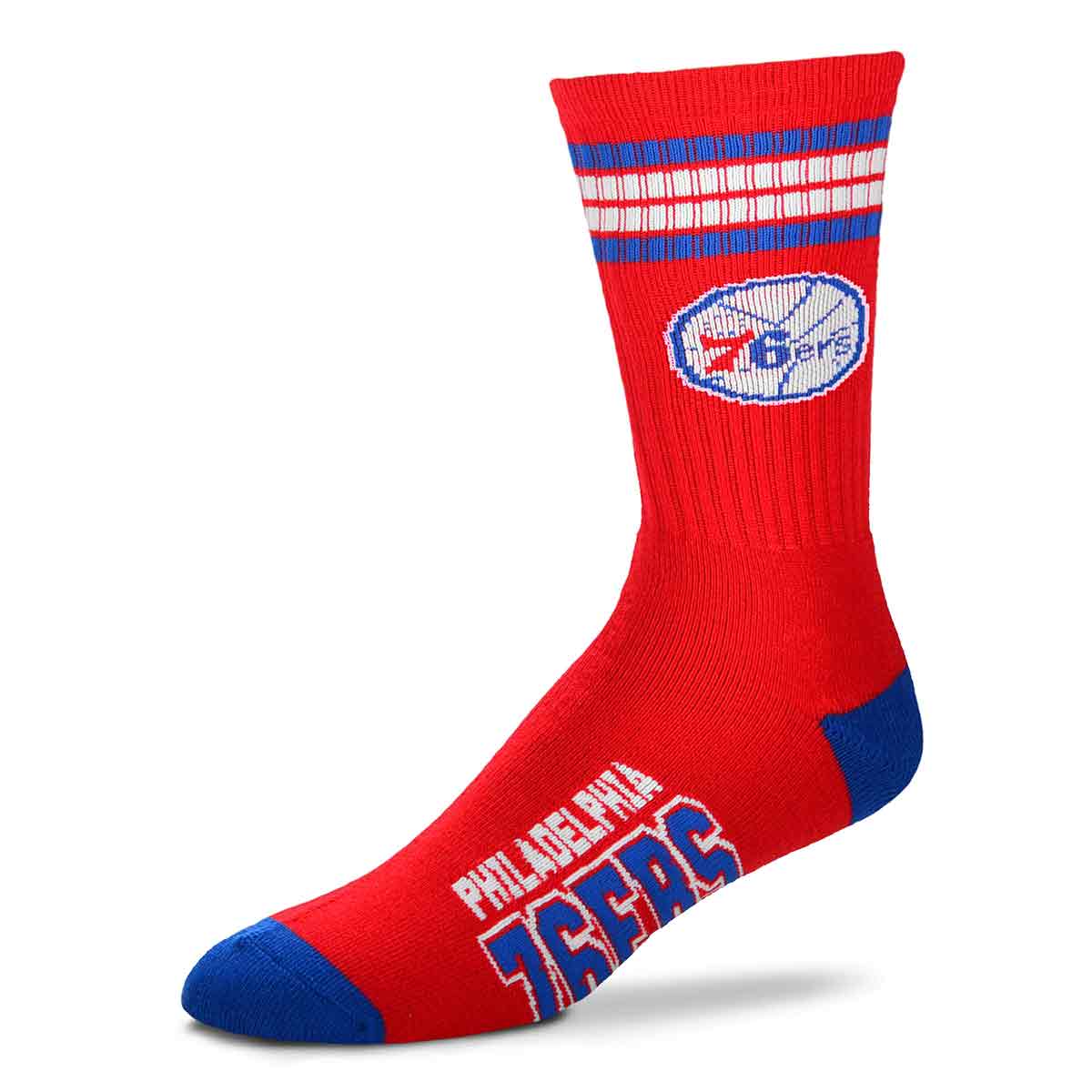 Philadelphia 76ers 4 Stripe Youth Socks