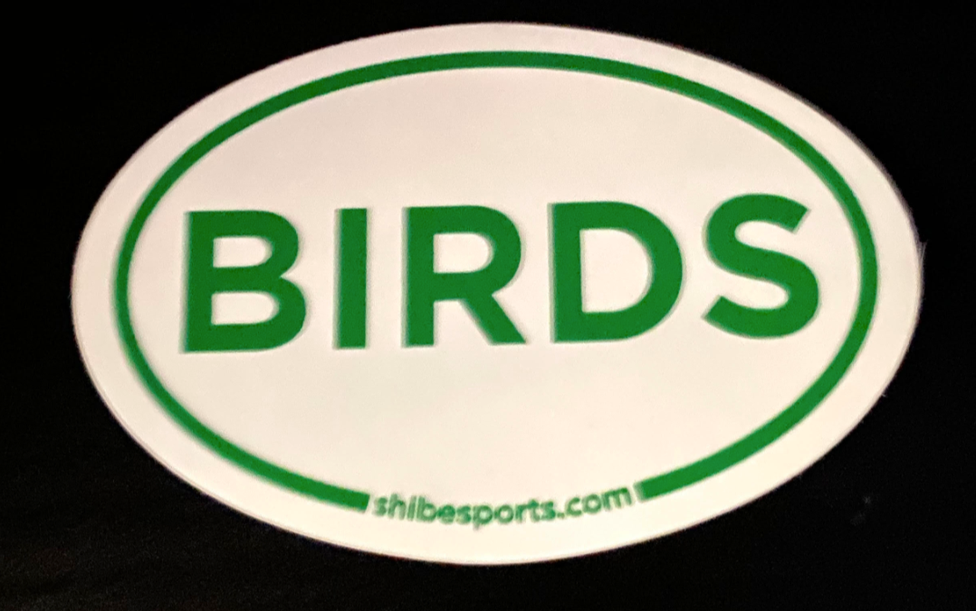 BIRDS Football Sticker