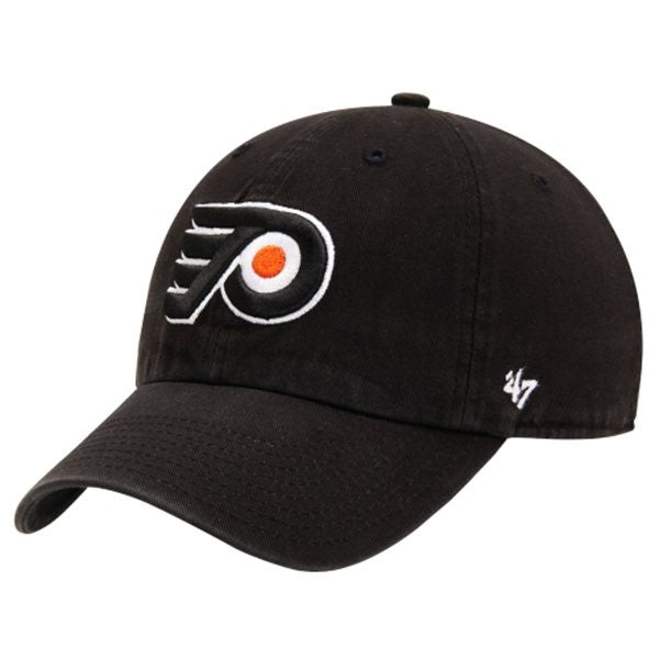 Philadelphia Flyers Black Clean Up hat - Shibe Vintage Sports