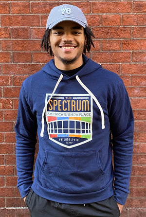 Philadelphia Spectrum Navy Hooded Sweatshirt