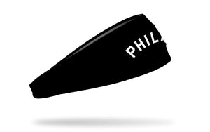 PHILA. Logo Black Headband
