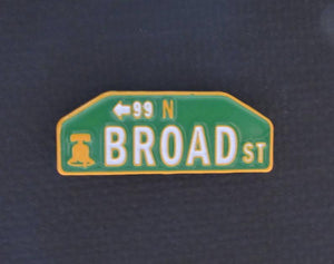 Broad St. pin