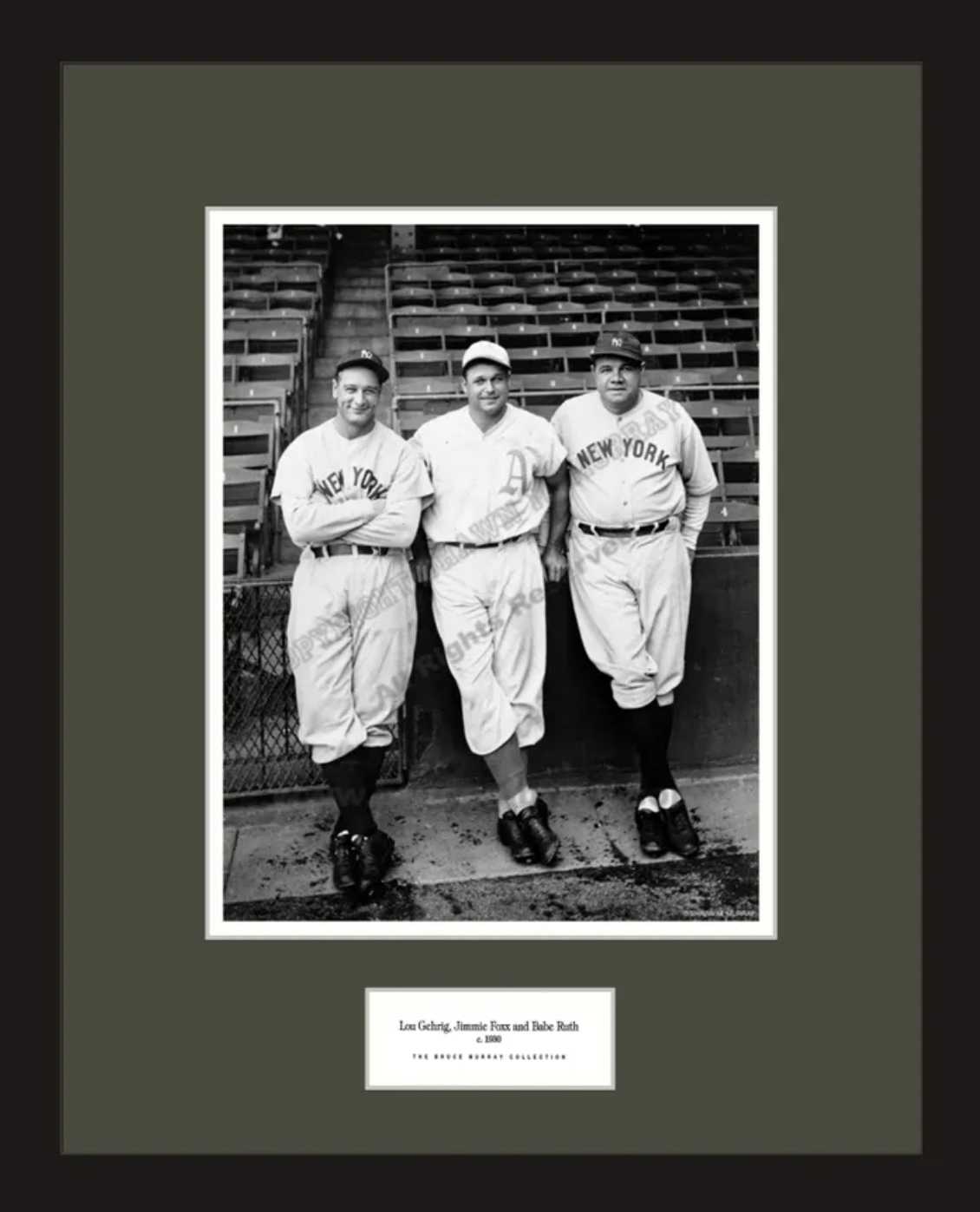 Legends of Summer - Lou Gehrig, Jimmie Foxx & Babe Ruth c Legends of Summer - Lou Gehrig, Jimmie Foxx & Babe Ruth c