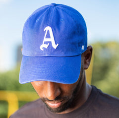 Philadelphia Athletics Elephant Adjustable Royal Blue Cap - Shibe Vintage  Sports