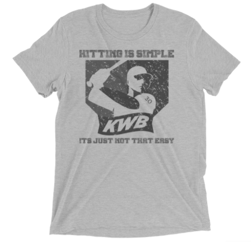 "Hitting Is Simple. It's Just Not That Easy" shirt