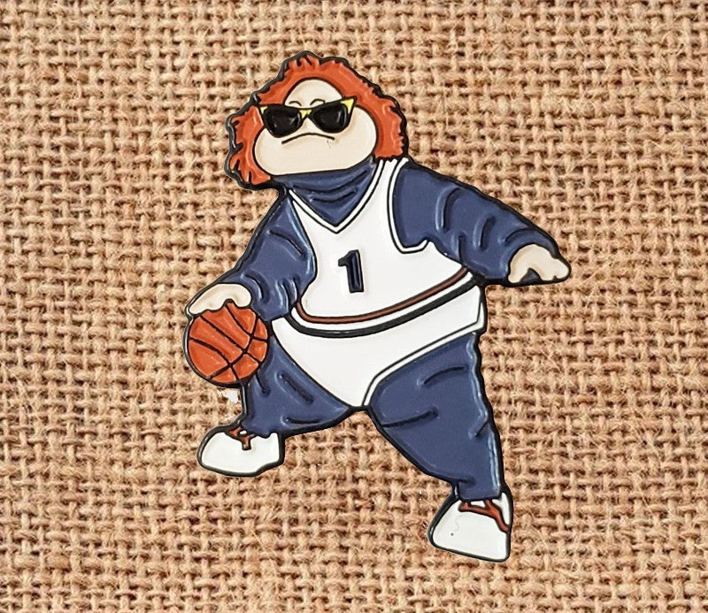 Big Shot mascot pin