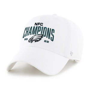 Philadelphia Eagles NFC Champions White Hat - Shibe Vintage Sports