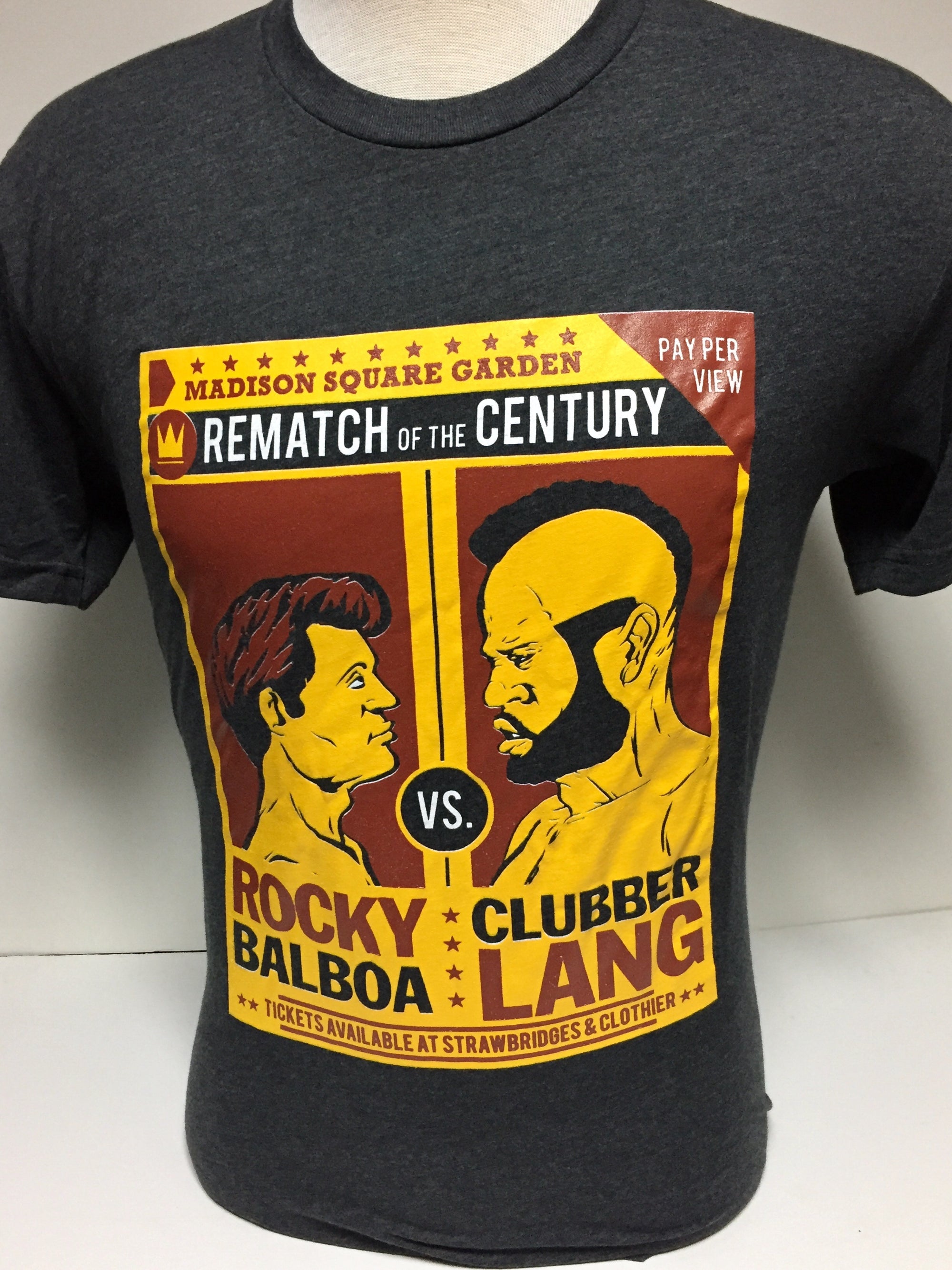 Rocky vs Clubber Lang t-shirt