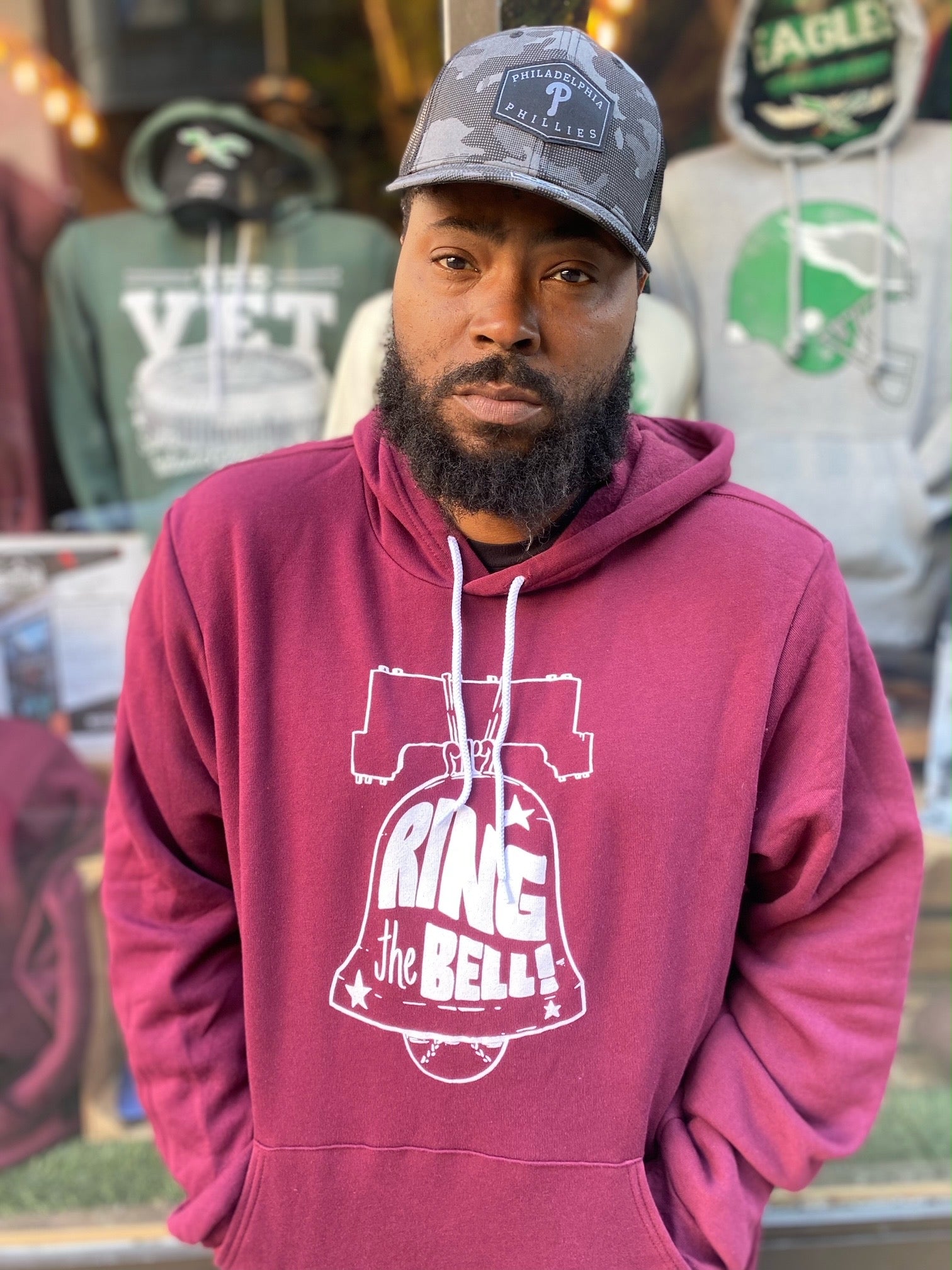 mitchell and ness eagles jacket