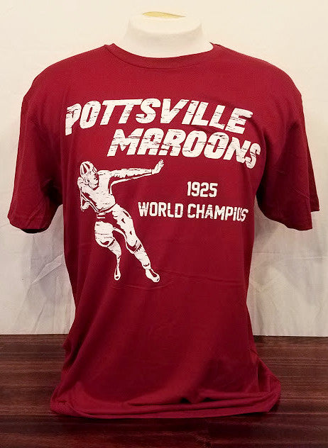 Pottsville Maroons 1925 Championship t-shirt - Shibe Vintage Sports